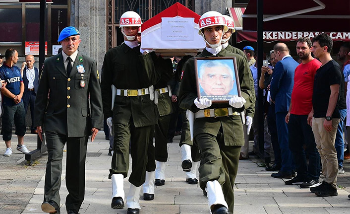 Trabzon'da Kore gazisi son yolculuğuna uğurlandı