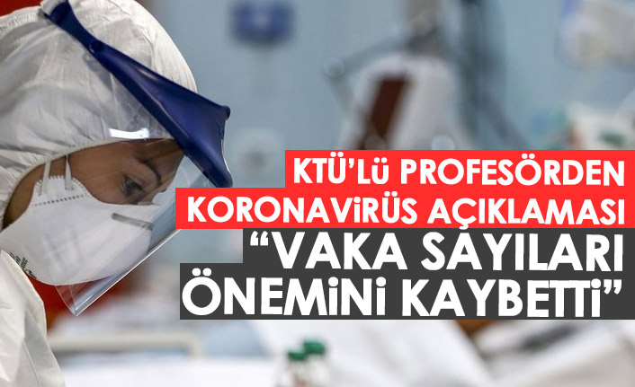Bilim Kurulu üyesi Prof. Dr. Tevfik Özlü: “Vaka sayıları artık önemini kaybetti"