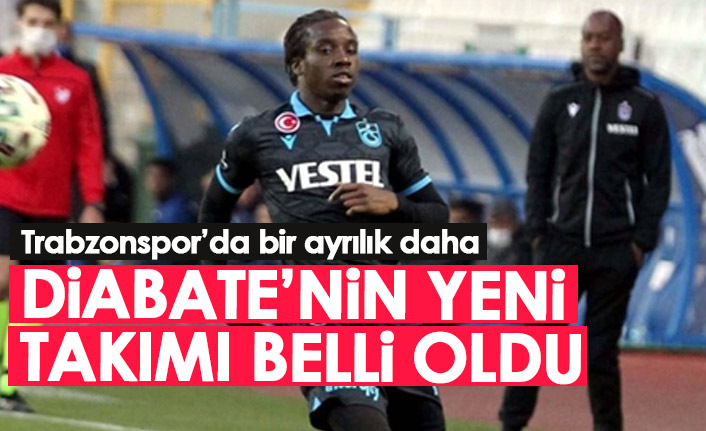 Trabzonspor'da bir ayrılık daha! Yeni takımı belli oldu