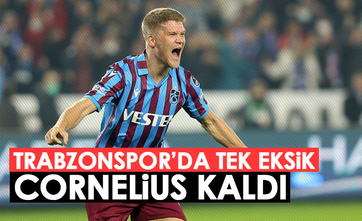 Trabzonspor'un Slovenya kampına bir tek o gelmedi