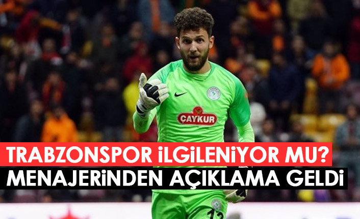 Trabzonspor’un ilgilendiği söylenmişti! Menajerinden flaş açıklama geldi