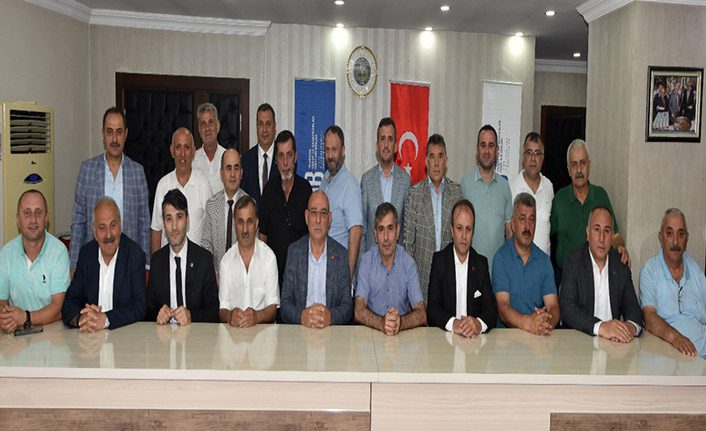 Trabzon'da Esnaf ve sanatkâr camiası bayramlaştı