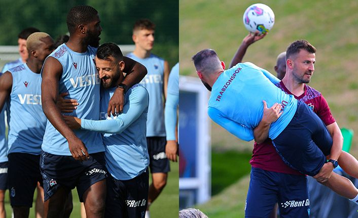 Trabzonspor'da kampın neşesi Siopis