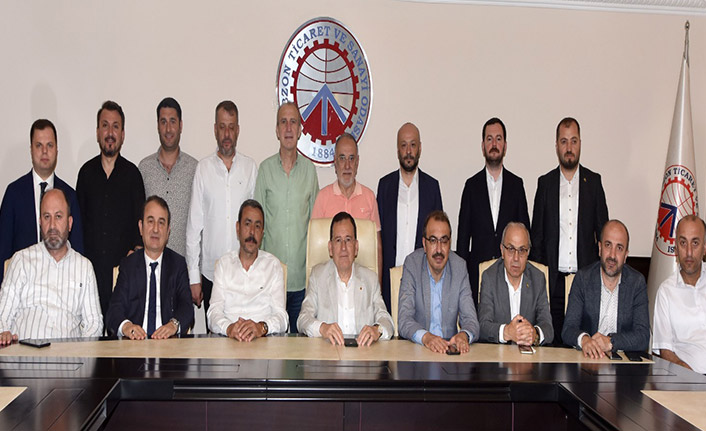 TTSO'da Bayramlaşma! Sektörlerin son durumu konuşuldu