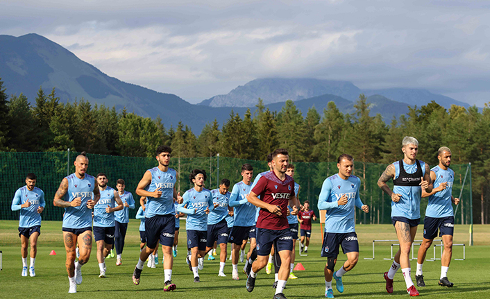 Trabzonspor Slovenya'da yeni sezona hazırlanıyor. 11 Temmuz 2022