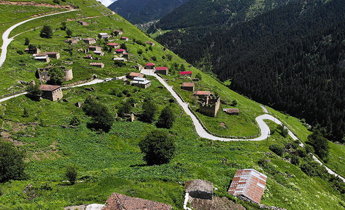 Santa Harabelerinde bahar güzelliği