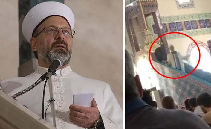 Diyanet İşleri Başkanı Erbaş, o imam hakkında konuştu "Gereği neyse yapılacak"