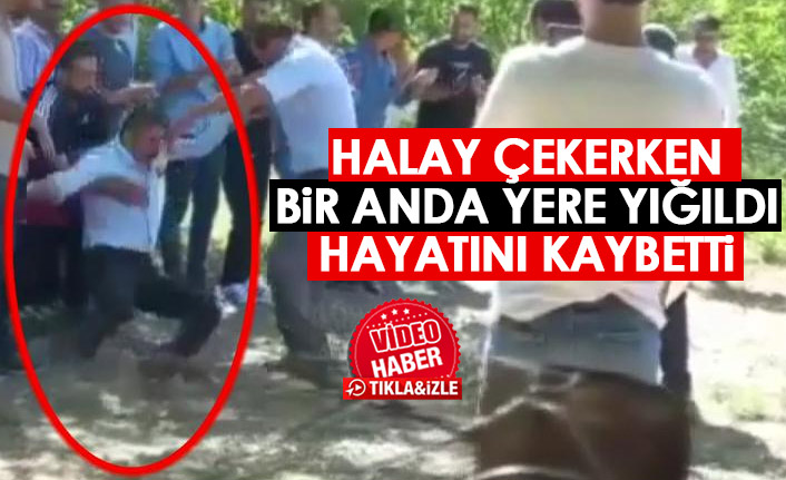 Halay çekerken kalp krizi geçirip öldü.
