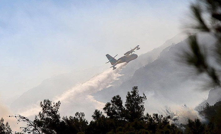 Datça'daki yangına müdahale sürüyor - 14 Temmuz 2022