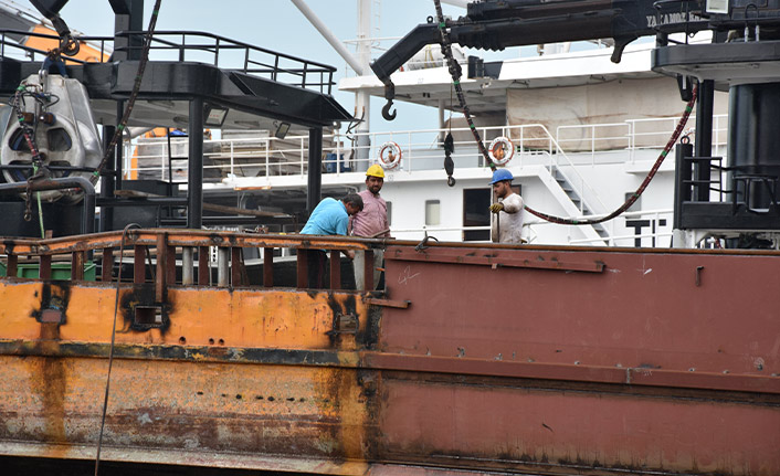 Trabzon'da balıkçı gemileri yeni sezona hazırlanıyor