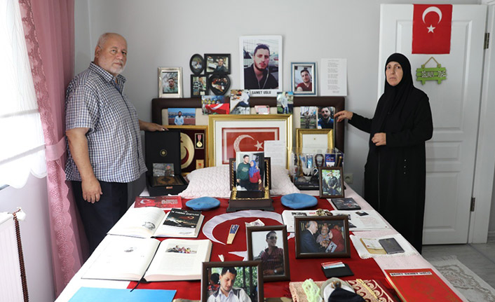 Trabzon'da 15 Temmuz şehidi Samet Uslu’nun ailesi anlattı