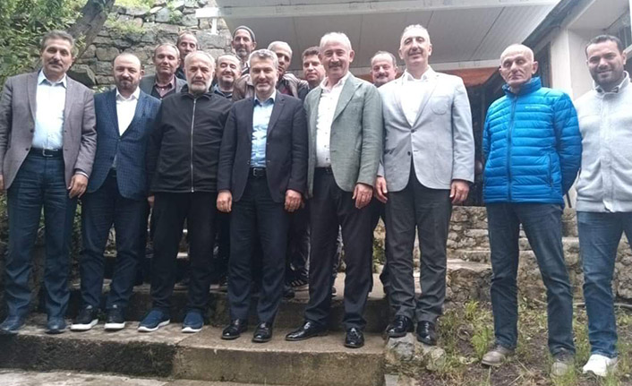 AK Parti heyetinden Hacımüftüoğlu’na ziyaret