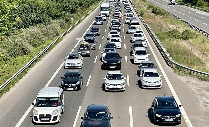 Tatilciler dönüş yolunda