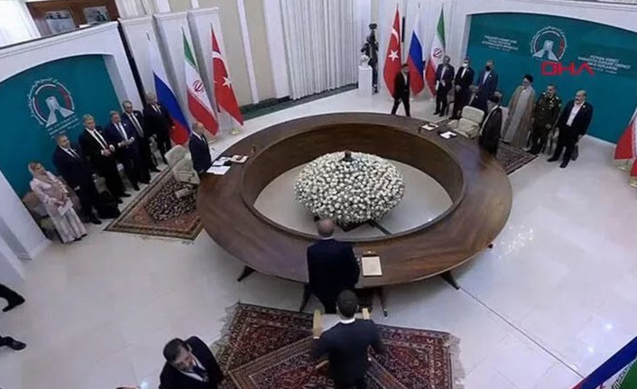 Erdoğan, Reisi ve Putin'den ortak açıklama