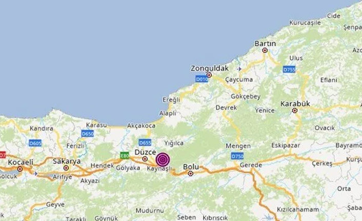 Düzce'de 4,2 büyüklüğünde deprem
