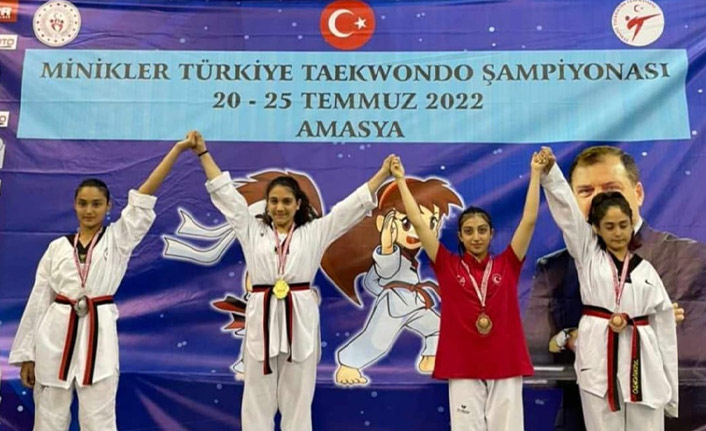 Trabzonlu sporcu Türkiye 3.sü oldu