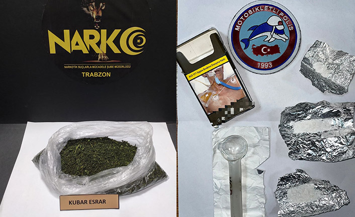 Trabzon’da operasyon! Uyuşturucu ve aranan şahıslar yakalandı