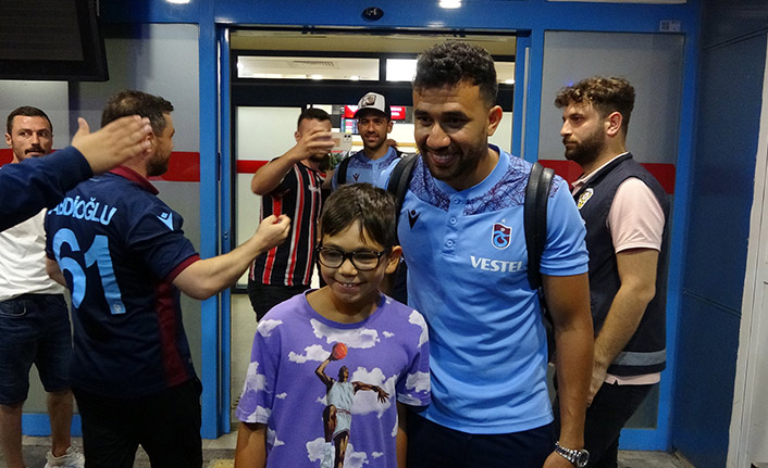 Trabzonspor kafilesi yurda döndü! Trezeguet yeni sezona hazır