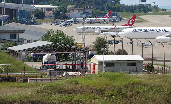 Trabzon Havalimanı tarihin en yoğun günlerini geçiriyor