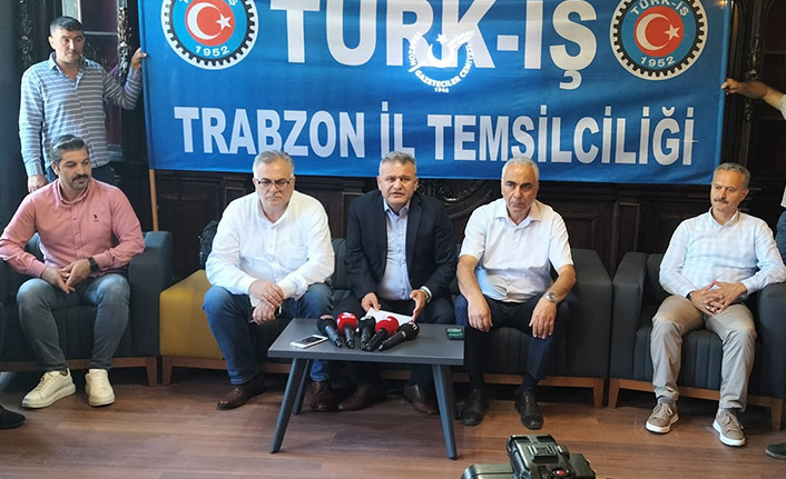 Türk-İş Trabzon'dan yıldönümü mesajı!