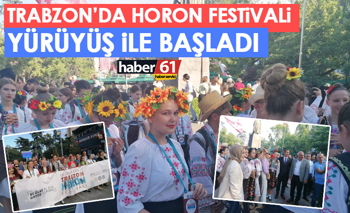 Trabzon'da horon festivali başladı! Renkli görüntüler. 28 Temmuz 2022