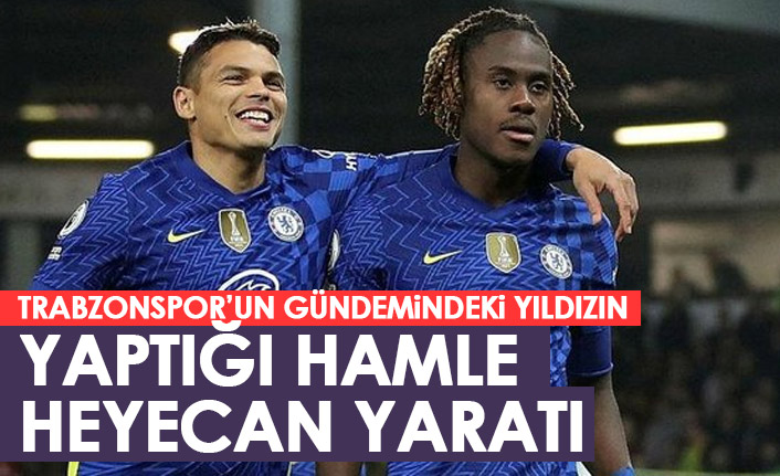 Trabzonspor'un gündemindeydi! Yaptığı hamle heyecan yarattı