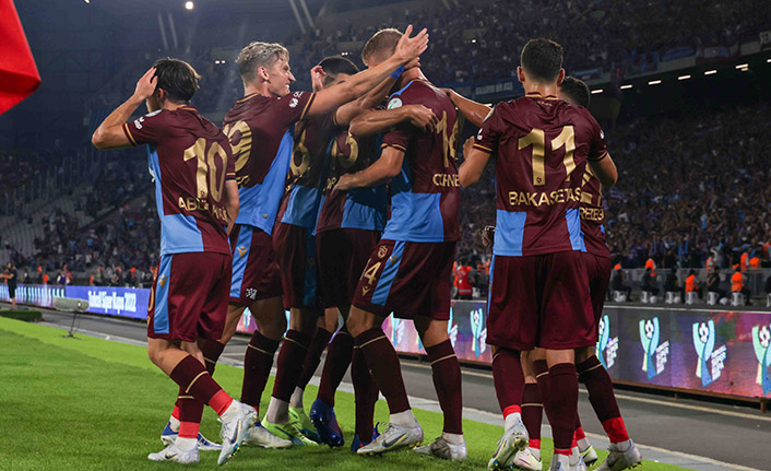 Süper Kupa Trabzonspor'un