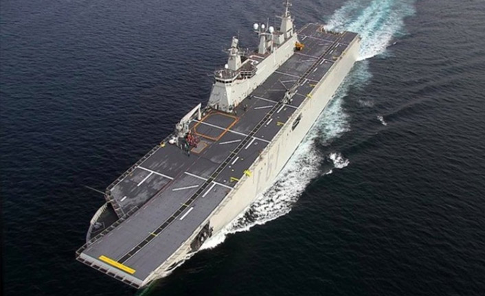 Türkiye'nin en büyük savaş gemisi için geri sayım