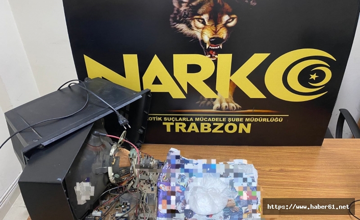 Trabzon’da uyuşturucu operasyonu! Bu kez bakın nereden çıktı