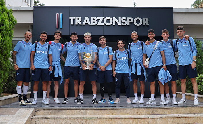 Trabzonspor paylaştı! Süper Kupa yuvasında