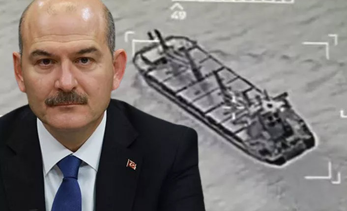 Bakan Soylu duyurdu! Gemiye düzenlenen operasyonda ele geçirildi