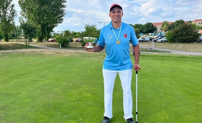 Milli golfçü Mehmet Kazan, Almanya'da şampiyon oldu