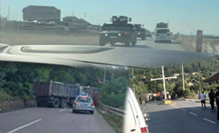 Balkanlar'da gerilim! Sırbistan-Kosova sınır hattı hareketlendi