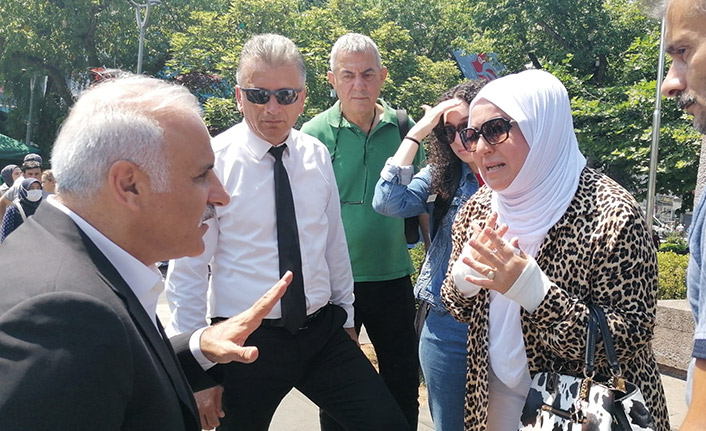 Arap kadın Zorluoğlu’ndan yardım istedi