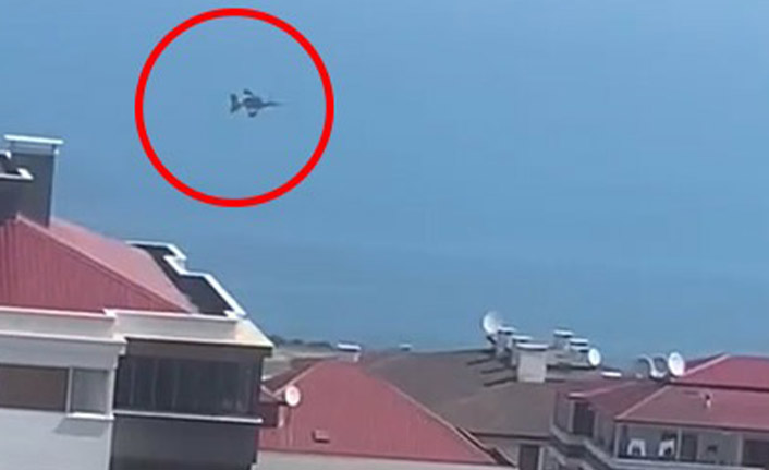 SOLOTÜRK provaları Trabzon'da ilgiyle izlendi