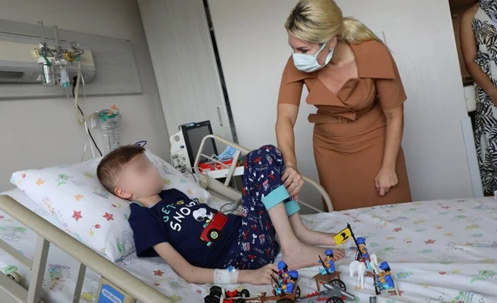 Çöp evde bulunan çocuktan iyi haber