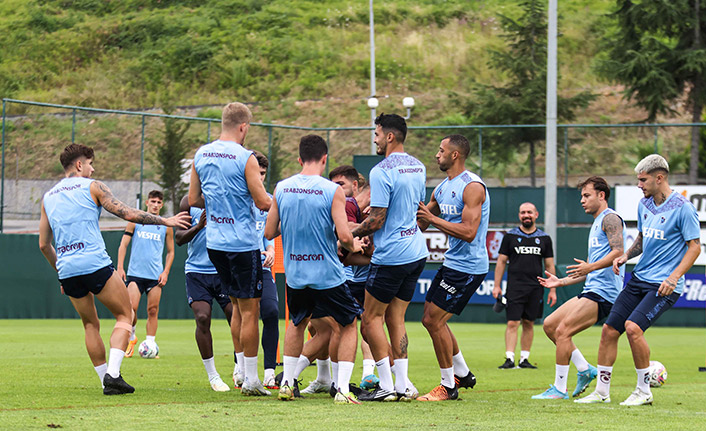 Trabzonspor İstanbulspor maçına hazır. 4 Ağustos 2022