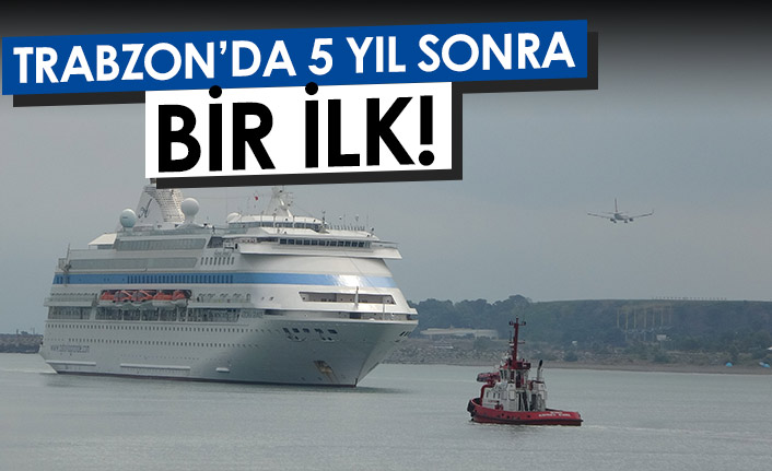 Trabzon'da 5 yılın ardından bir ilk!