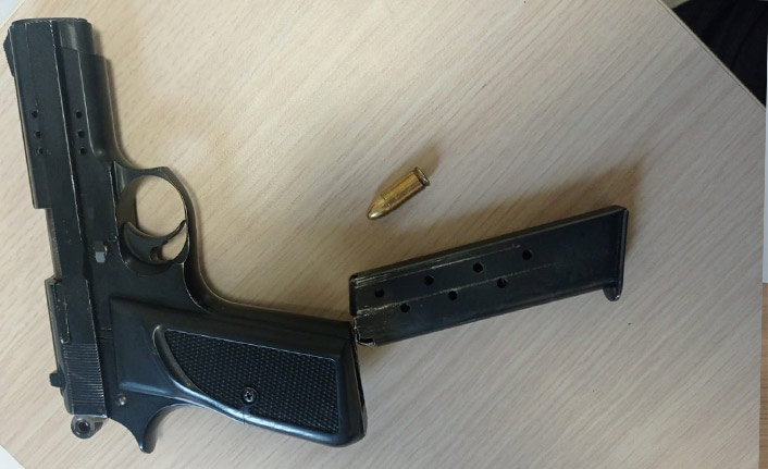 Trabzon'da 3 adet ruhsatsız tabanca ele geçirildi