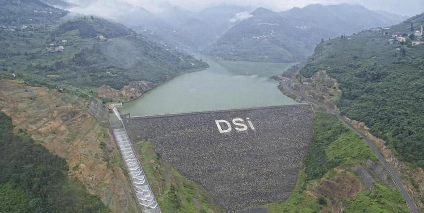 Trabzon'da baraj üzerine Yüzer Güneş Enerji Santrali