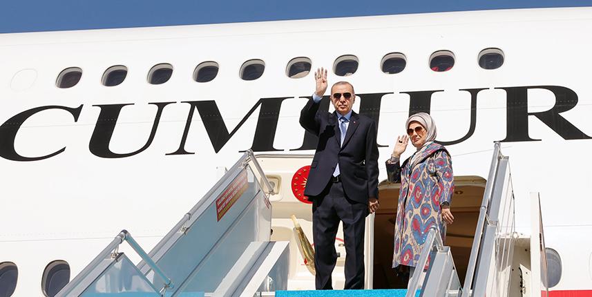 Cumhurbaşkanı Erdoğan, Özbekistan'da