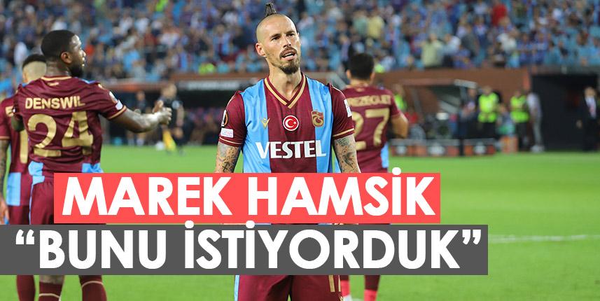 Marek Hamsik: Bunu istiyorduk