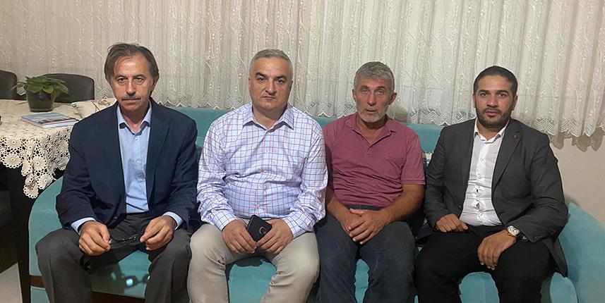 Asım Safitürk'ün ailesine taziye ziyareti