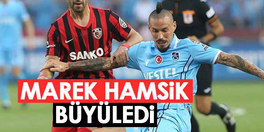 Trabzonspor'un Maestrosu Hamsik büyüledi