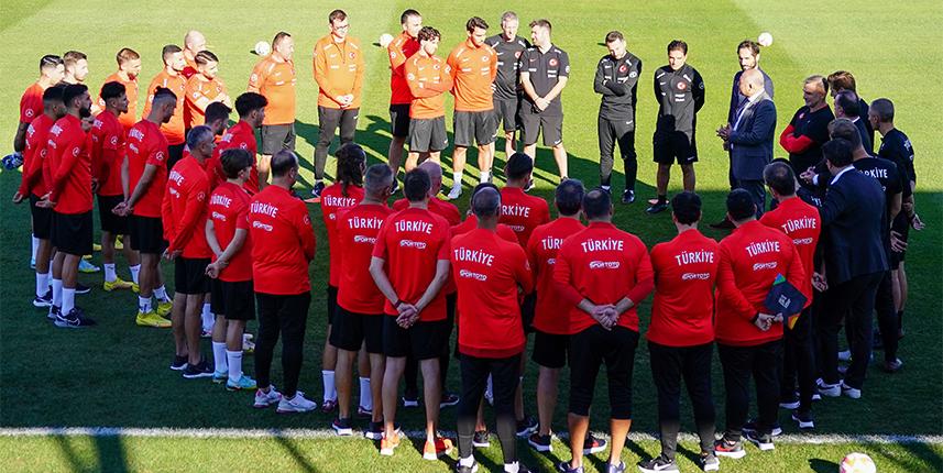 A Milli Takım, Lüksemburg maçı hazırlıklarına başladı