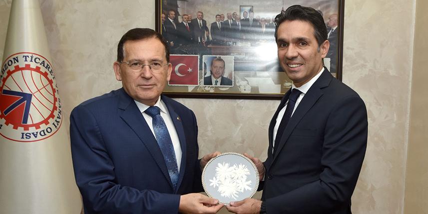 KKTC Başkonsolosu Çağatay'dan TTSO'ya ziyaret
