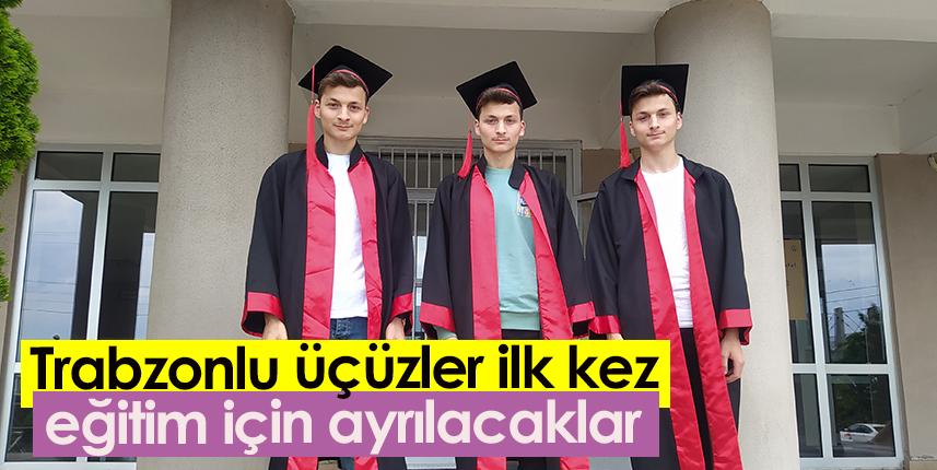 Trabzonlu üçüzler ilk kez eğitim için ayrılacaklar