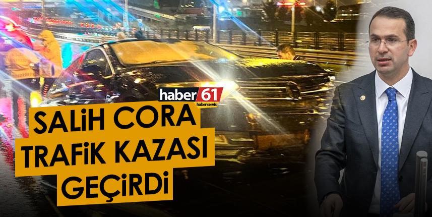 Salih Cora trafik kazası geçirdi!