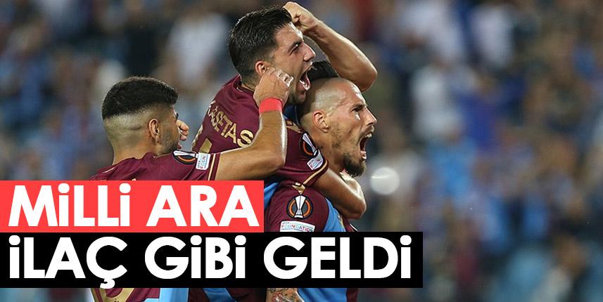 Milli ara Trabzonspor'a ilaç gibi gelecek