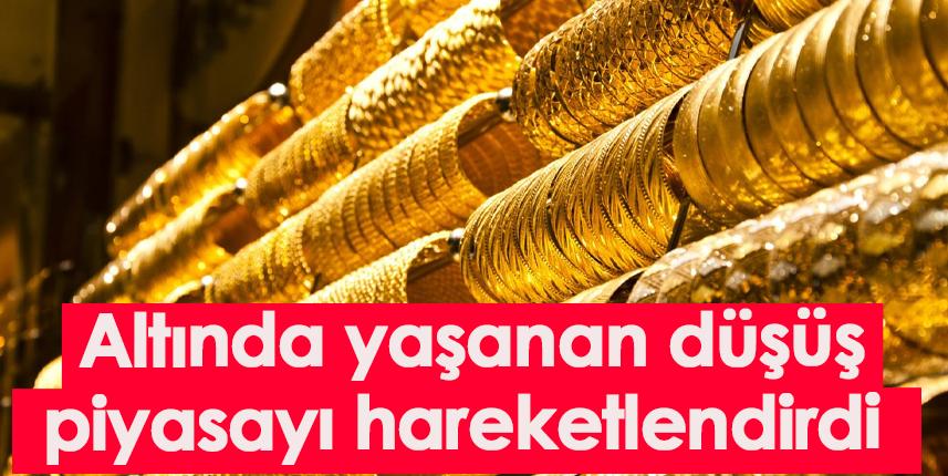 Altında yaşanan düşüş piyasayı hareketlendirdi